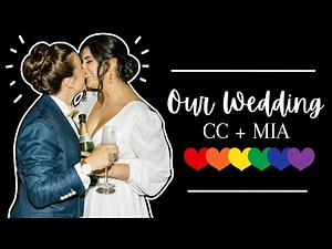 🌈CC + Mia | Lesbian Wedding 2023 | Lesbian Marriage | Lesbian Couple | LGBTQ+ Couple | Elopement