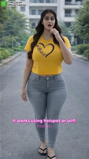 Audio and video calls without internet.