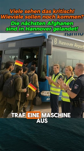 🚨✈️ Die nächsten Afghanen landen in Hannover – wie viele noch? 🇩🇪❓ ​ Hannover – Am Montagnachmittag traf eine Maschine aus Pakistan mit rund 50 Afghanen am Flughafen ein. Unter ihnen: frühere Ortskräfte, Journalisten und Anwälte, die in ihrer Heimat wegen ihres Einsatzes für Menschenrechte verfolgt werden könnten. ​ 👉 Brisant: Die Bundesregierung hatte das Aufnahmeprogramm bereits im Mai gestoppt. Doch rechtsverbindliche Zusagen gelten weiter, und viele Betroffene haben vor Gericht geklagt –