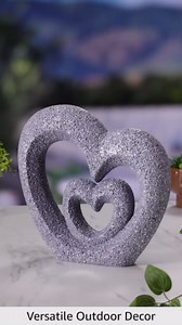 The Lakeside Collection Heart Garden Sculpture