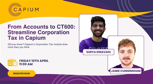 From Accounts to CT600: Streamline Corporation Tax in Capium