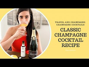 How to Make the Classic Champagne Cocktail | Simple and Easy Recipe