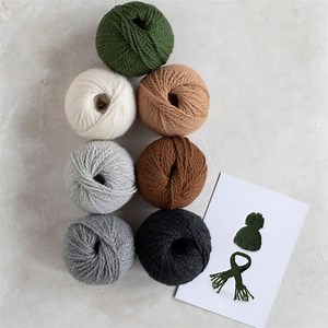 TOFT Naturals Mini Making Yarn Bundle Including Patterns. Exclusive