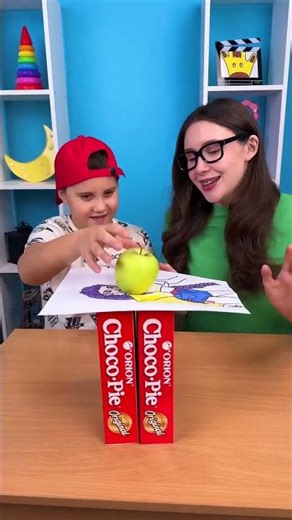Mind-Blowing Apple Paper Magic! 🍏✨ #shorts #fun