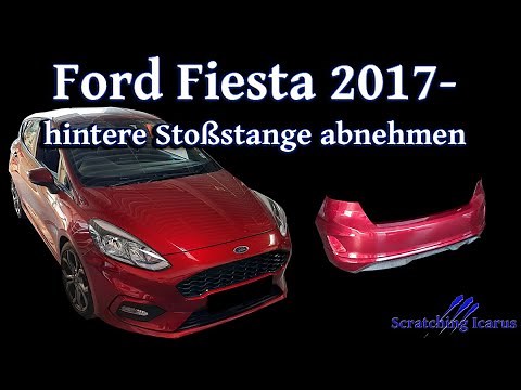Ford Fiesta Mk 8 (2017-) , Removing the rear bumper - Tutorial