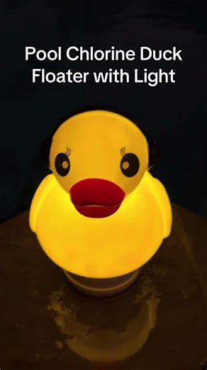 Easy-Use Duck Chlorine Dispenser with Glow Light