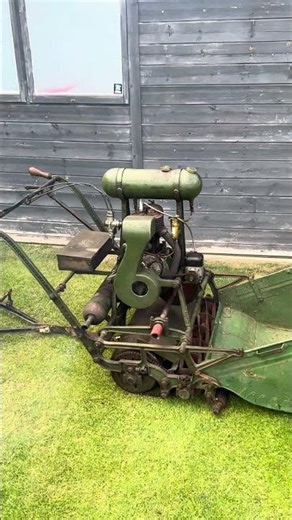 24 inch atco standard with a 4 stroke j.a.p engine. #lawnmower #oldengine #british
