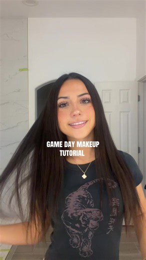 #xyzbca #viral #makeuptutorial #fypシ #fyp | Game Day Makeup Tutorial