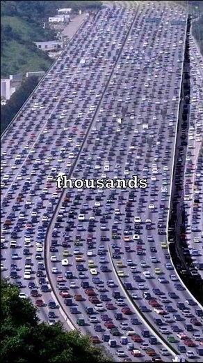 The Longest Traffic Jam In History 🚙🚙🚙🚙🚙🚙🚙🚙🚙🚙🚙🚙🚙🚙🚙🚙🚙