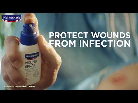 Protect Wounds from Infection with Hansaplast Wound Spray