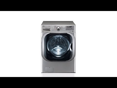 LG TWINWash Compatible 5.2-cu ft High Efficiency Stackable Front-Load Washer