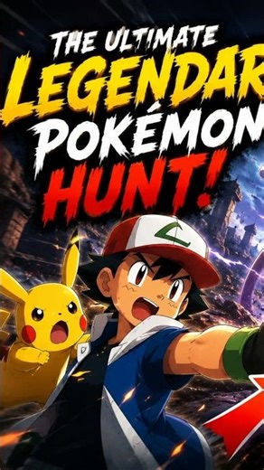😱 The Ultimate Legendary Pokémon Hunt! #pokemon #shorts #ytshorts