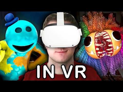 I played Poppy Playtime Chapter 4 in VR