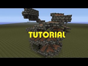 Minecraft Double spiral stair case tutorial