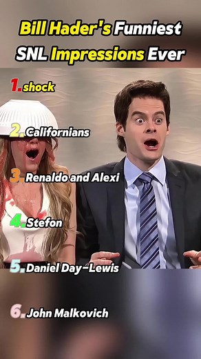 Bill Hader's Best Impressions from SNL