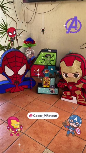 Piñatas de Los Vengadores para niños