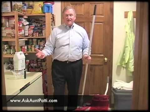 Restoring Shine to a No-Wax Floor