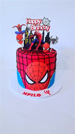 Spiderman Cake Decorating Techniques from Jossy Cakes