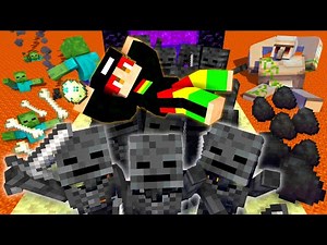 ネザーに最強トラップ！ウィザースケルトン大量生産！Part11【マインクラフト/まいくら】