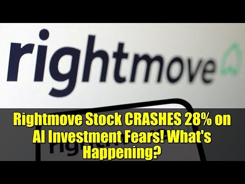 Rightmove Stock CRASHES 28% on AI Investment Fears! What's Happening?