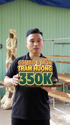 Combo 6 Món Trầm Hương Chỉ 350K
