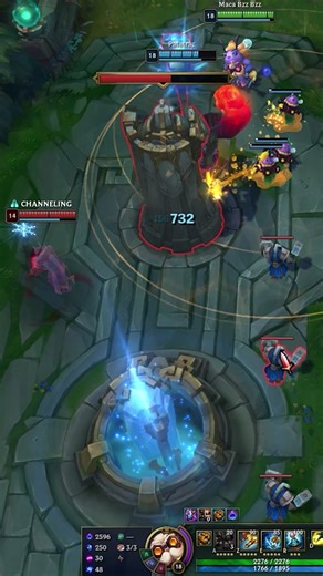 Heimerdinger destroys tanks ! #heimerdinger #leagueoflegends #season13 #leaguetiktok #riotgames