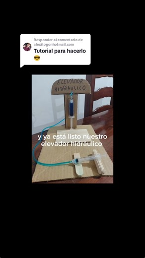 Proyecto de Ciencias: Elevador Hidráulico con Jeringas - Tutorial