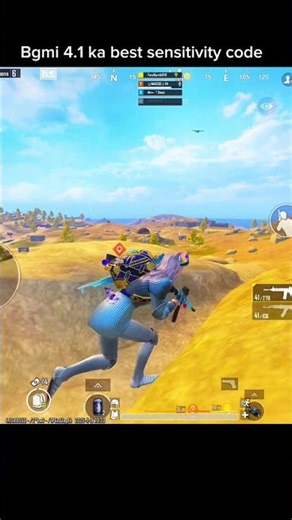 New Update 4.1 bgmi All Map best sensitivity code 