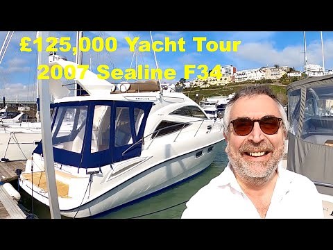£125,000 Yacht Tour : 2007 Sealine F34