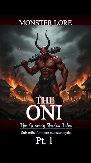 From Invisible Spirits to Demon Kings The Oni Evolution #mythology #folklore #legend