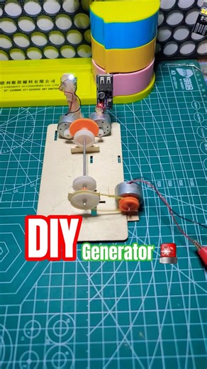 DIY Motor Generator electric #tech #diyprojects #youtubeshorts #inventiontech #diy #motorbuilding