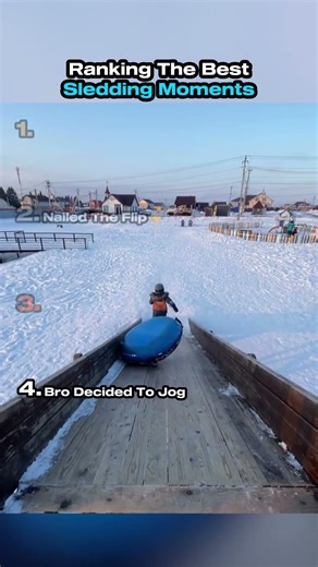 Ranking The Best Sledding Moments