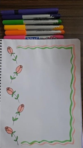 Easy and aesthetic✨️ frontpage idea#diy#art#viral#school#trending#shortfeed#ytshorts