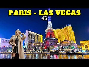 Full Immersive 4K Walking Tour of PARIS LAS VEGAS! Is It Worth It? 🤔 I Visited So You Don’t Have To!