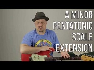 Minor Pentatonic Scale Root on "E" String Extension PART 2 - Lead Guitar Practice Routine