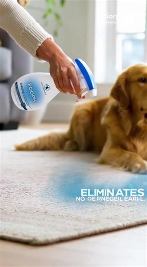 POOPH® Pet Odor Eliminator - 32 fl oz Bottle - Organic, NO Fragrances, NO Harsh Chemicals - Fast, Safe and Effective, Works On-Contact! For Home, Auto, Upholstery, Furniture - Safe for Pets & People##petstainremover #petcleanupessentials #pethairremovalbroom #cleaningessentials #aluminumfreedeodorant
