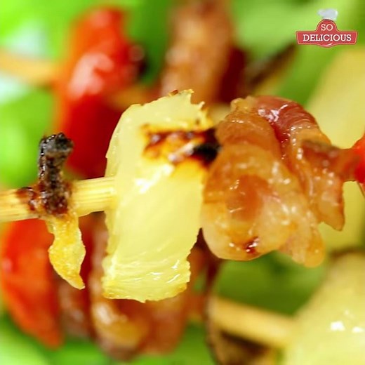 Chicken and Bacon Skewers