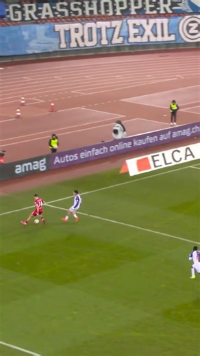 😎This assist from Elmin Rastoder to Fabio Fehr is simply something to enjoy without words. FC Thun | Swiss Football League