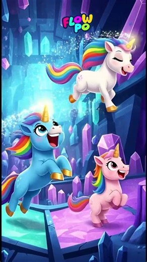 Rainbow Unicorn Song | Happy Magic Unicorn | Nursery Rhymes & Kids Songs