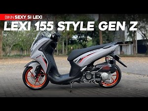 Lexi LX 155 Modifications to Suit Young People's Tastes || Simpler with Lexi 125 Fenders