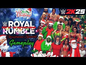Christmas Special WWE 2K25 Gameplay: Christmas Royal Rumble