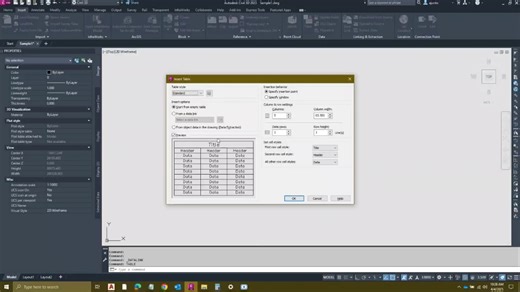 How to insert table from Excel file to AutoCAD. #autocadtips #exceltips #autocad #learnontiktok #officelife #cadworks