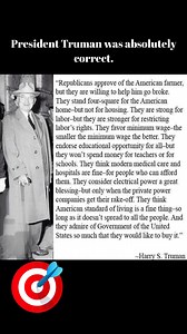 452K views · 8K reactions | President Truman was absolutely correct. | In Defense of America's Traditional Liberal Values | Facebook