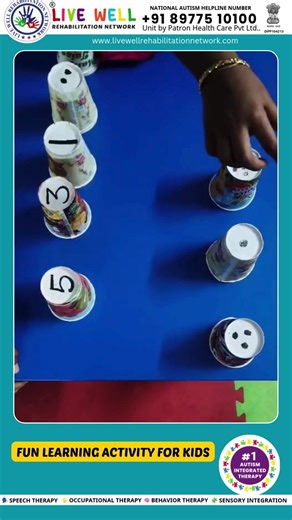 Fun Learning Activity for Kids | Number Matching Game | @livewellrehabilitationnetwork
