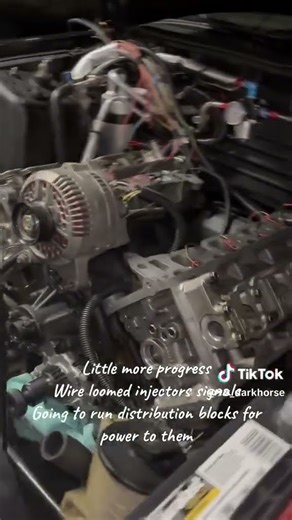 SN95 Engine Mods wiring Mock Up