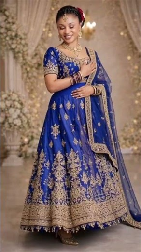 Royal Indian Bride Look ✨ | Timeless Beauty in Traditional Dress 💫