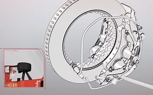 【男人最爱的视角】F1赛车线控刹车系统演示介绍