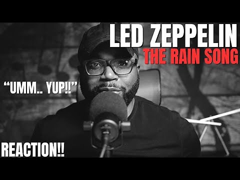 my first time hearing Led Zeppelin - The Rain Song (Reaction!!)