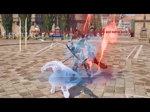 Lineage 2M - Kserth vs Kakai - Great Sword vs Dual Blades