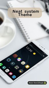 120K views · 663 reactions | Between concise decoration and line, The neat black system theme blazes the slick and chic launcher theme, gives you a sense of refreshing and brings you a fantastic design experience!Try it now! | CM Launcher | Facebook